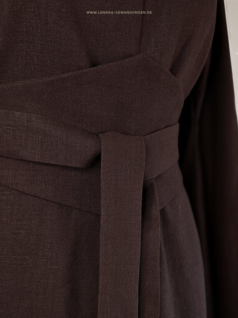 Lenora Leinen Mittelalter Kleid